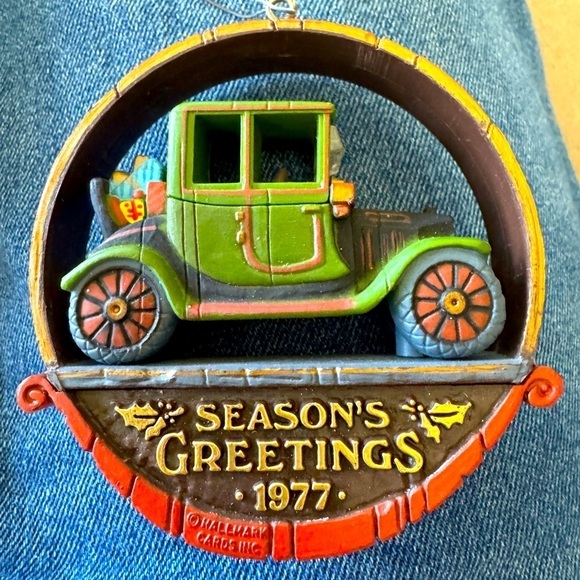 Vintage Other - Vintage 1977 Hallmark’s Holiday Model T Christmas 🎄 Tree 🎄 Ornament EUC